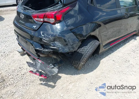 2021 Hyundai Veloster N from USA, damaged, VIN KMHT36AH3MU009393